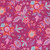 Riley Blake Fabrics Kipling Gardens Lily Ashbury Jacobean Floral Fuchsia, vibrant floral fabric with pink, purple, and aqua flowers and leaves on a fuchsia background.