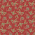 Riley Blake Fabrics Holiday Spirit Lisa Audit Pinecones Red, Christmas-themed fabric pattern featuring pinecones and pine branches on a red background.