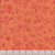 Riley Blake Fabrics Kipling Gardens Lily Ashbury Haviland Orange, floral print fabric with pink and purple flowers and leaves on an orange background.