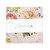 Riley Blake Fabrics Sketchbook Lisa Audit 5 Inch Stacker, 42 Pcs, floral fabric bundle with pink and yellow roses and green leaves.