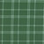 Riley Blake Fabrics The North Pole Flannel My Minds Eye Plaid Forest Green, close-up of green flannel fabric with white plaid pattern.