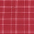 Riley Blake Fabrics The North Pole Flannel My Minds Eye Plaid Tomato Red, close-up of red flannel fabric with white plaid pattern.