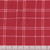 Riley Blake Fabrics The North Pole Flannel My Minds Eye Plaid Tomato Red