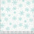 Riley Blake Fabrics The North Pole Flannel My Minds Eye Snowflakes White, fabric with light blue snowflake pattern on white background.