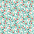 Riley Blake Fabrics The North Pole Flannel My Minds Eye Snowmen Aqua Blue, a cute pattern of snowmen wearing scarves and hats, with snowflakes on a light blue background.