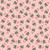 Riley Blake Fabrics The North Pole Flannel My Minds Eye Candy Cane Blush Pink