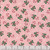 Riley Blake Fabrics The North Pole Flannel My Minds Eye Candy Cane Blush Pink