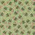 Riley Blake Fabrics The North Pole Flannel My Minds Eye Candy Cane Honeydew Green