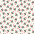 Riley Blake Fabrics The North Pole Flannel My Minds Eye Candy Cane White