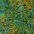 Robert Kaufman Fabrics Backyard Birds Artisan Batiks Navy Blue Palms and Flowers