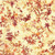 Product Robert Kaufman Fabrics Cider Blossom Natural Cream Floral Spray, a soft fabric featuring a delicate floral spray pattern in shades of cream, orange, purple, and brown.