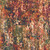 Robert Kaufman Fabrics Cider Blossom Multi Brown Moss, fabric with a vibrant floral pattern featuring pink, red, green, and brown colors, dense and detailed design.
