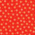 Robert Kaufman Fabrics Tiny Tidings Christmas Red Snowflakes Snow, fabric with a red background and white and gold snowflake pattern.