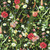 Robert Kaufman Fabrics Twighlight Terrace Black Ferns Exotic Tropical Flowers