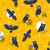 Robert Kaufman Fabrics Lights Out Glow in the Dark Yellow Owls
