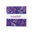 Robert Kaufman Fabrics Backyard Birds Artisan Batiks Layer Cake 42 Ten Inch Squares, vibrant purple fabric with bird and floral patterns.