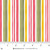 Henry Glass Fabrics Bloomscape Jane Shasky Multi Stripe, colorful striped fabric pattern with pink, green, yellow, and white vertical stripes.