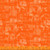 Windham Fabrics Spectrum Texture Persimmon Orange, fabric with a textured, abstract pattern in vibrant orange hues.