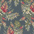 Andover Fabrics Laundry Basket Secret Stash Favorites Blue Willow Fern Velvet