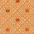 Moda Fabrics Coven Robin Pickens Medallion Tiles Damask Pumpkin Orange, a fabric pattern featuring intricate white damask design with small pumpkins on an orange background, perfect for fall or Halloween-themed sewing projects.