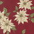 Moda Fabrics Candlelight Christmas 3 Sisters Poinsettia Floral Crimson Red