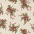 Moda Fabrics Candlelight Christmas 3 Sisters Christmas Holly Berries Cream Multi, fabric with a festive holly berry and leaf pattern on a cream background.