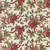 Moda Fabrics Candlelight Christmas 3 Sisters Christmas Bows Berries Cream Multi, fabric featuring a festive pattern of holly leaves, red berries, red bows, and ribbons on a cream background.