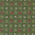 Moda Fabrics When Snow Falls Deb Strain Tiny Birds In Wreaths Evergreen Green