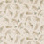 Moda Fabrics When Snow Falls Deb Strain Tossed Greenery Snowy White Multi, fabric with a festive pattern of beige swirls, green holly leaves, red berries, and small yellow dots on a white background.