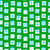 Moda Fabrics Merry Happy Ruby Star Society Kimberly Kight Secret Santa Verdant Green Christmas gift pattern, with white presents decorated with blue bows, polka dots, and stripes on a green background.