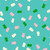 Moda Fabrics Merry Happy Ruby Star Society Kimberly Kight Merry Gummies Iceberg Aqua, vibrant fabric pattern featuring colorful cartoon bears in pink, white, and green on an aqua background.