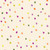 Moda Fabrics Freaky Familiars Ruby Star Society Starry Spooky Natural Cream, colorful star pattern on a cream background.