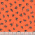 Moda Fabrics Freaky Familiars Ruby Star Society Spider Sense Pumpkin Orange
