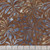 Batik Textiles Batik Fabrics Brown Blue Dahlia Blooms, vibrant fabric with blue floral dahlia bloom patterns on a brown background, suitable for traditional and modern textile projects.