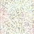 Batik Textiles Batik Fabrics Cream Purple Teal Blue Random Dots, fabric with multicolored dot pattern on a light background.