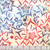 Batik Textiles Batik Fabrics Cream Blue Red Yellow Flower Blooms