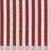 Benartex Fabrics American Valor Cheryl Haynes Red Patriotic Stripe, fabric with red, white, and beige vertical stripes featuring patriotic star and floral patterns.