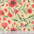 Benartex Fabrics Into the Meadow Katie Daisy Field of Poppies Natural Cream
