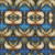 Benartex Fabrics Incandescent Paula Nadelstern Blue Multi Jewel Box