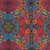 Benartex Fabrics Incandescent Paula Nadelstern Multi Red Blue Purple Floral Bouquet