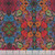 Benartex Fabrics Incandescent Paula Nadelstern Multi Red Blue Purple Floral Bouquet