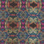Benartex Fabrics Incandescent Paula Nadelstern Red Blue Purple Scroll Work