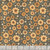 Benartex Fabrics Heirloom Garden by Fox and Fables Sunflower Fields Dark Moss Brown