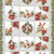 Lumin Fabrics White Owl Textiles Feathered Festivities Craft Panel Multi, detailed Christmas-themed fabric panel with winter birds, poinsettias, holly, and festive holiday decorations.