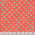 Lumin Fabrics White Owl Textiles Feathered Festivities Plaid Red, close-up of red, white, green, and brown plaid fabric with a Christmas-themed pattern of small green X's within white diamond shapes.