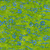 Timeless Treasures Fabrics Tonga Batiks Fandango Green Blue Flower Stems Electric Blue