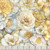 Timeless Treasures Fabrics Lumiere Packed Flower Heads Cream Yellow Grey