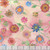 Timeless Treasures Fabrics Love Spell Spaced Floral Vines Love Pink Blue