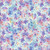 Timeless Treasures Fabrics Love Spell Falling Petals Blue Purple