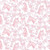 Timeless Treasures Fabrics Pretty In Pink Horses & Floral Garland Blush Pink, pink horses and floral garland pattern on fabric
